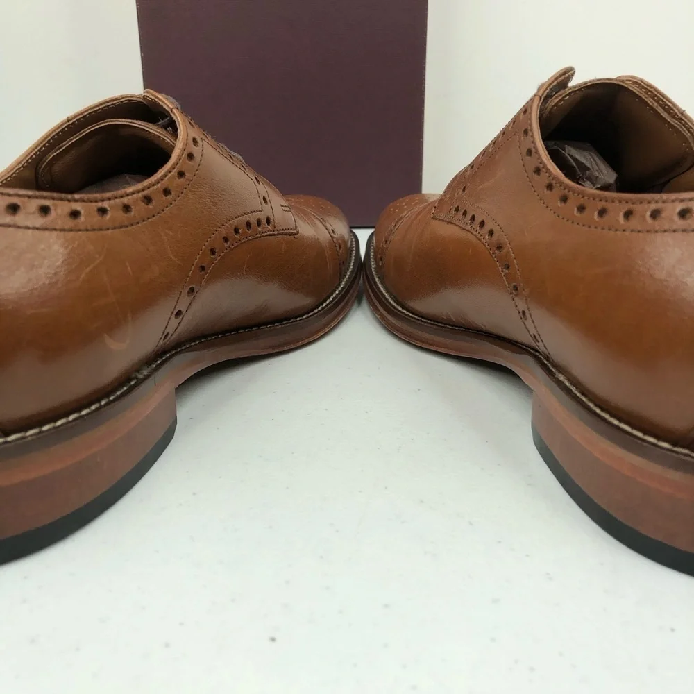 JOHNSTON & Murphy Dempsey Cap Toe Oxford Shoes